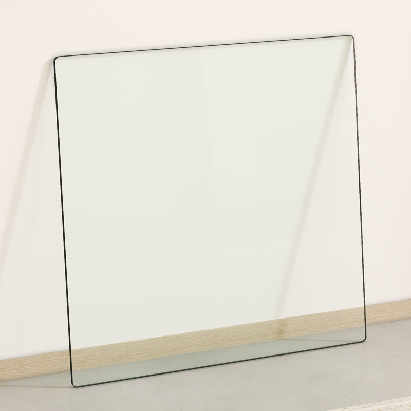 Only Separate Glass Tabletop.rectangular Heat-resistant Transparent Tempered Glass Tabletop.suitable For Various Occasions Such As Kitchens And Restaurants.