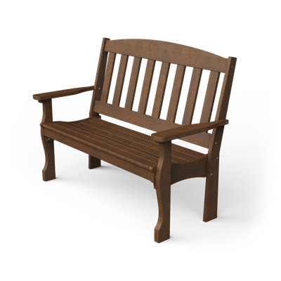 Banc de jardin en plastique Leeroy