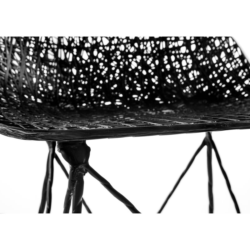 Carbon Outdoor Stool, Low