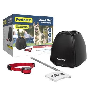 Stay & Play Wireless Fence Stubborn Dog Containment System