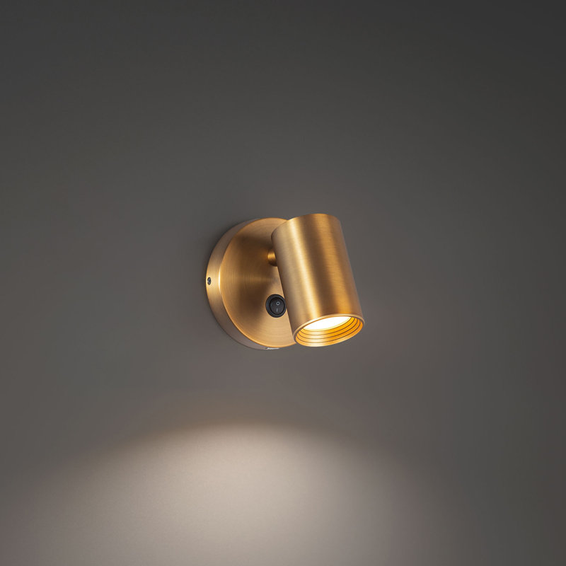 Kepler 1 - Light LED Spotlight, Aged Brass