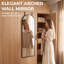 Aluminium Arch Full Length Mirror