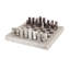 Stone Chess Set-Antique White Marble