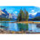 Murale à peindre Spirit Island in Maligne Lake