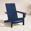 Chaise Adirondack en polyéthylène haute densité l 30,7 po Erlene-89534848