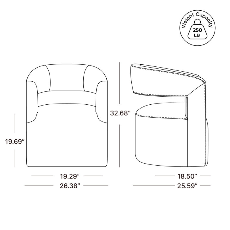 Chaise rembourrée, Désert de La Havane