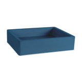Newterra Handmade Rectangular Vessel Bathroom Sink