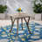 Square Patio Table With Steel Legs