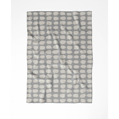 Spotted Velveteen Fleece Throw Blanket
