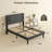Bettyjean Wingback Platform Bed: Wood & Metal Frame + Underbed Storage-255304045-255304046