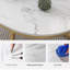 Table basse ovale