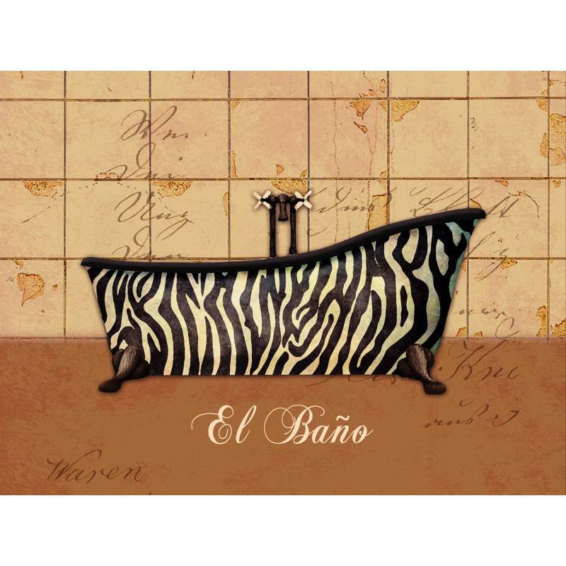 El Bano - Impression sur toile tendue, L 48 po x H 36 po