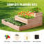 Wood Raised Garden Bed