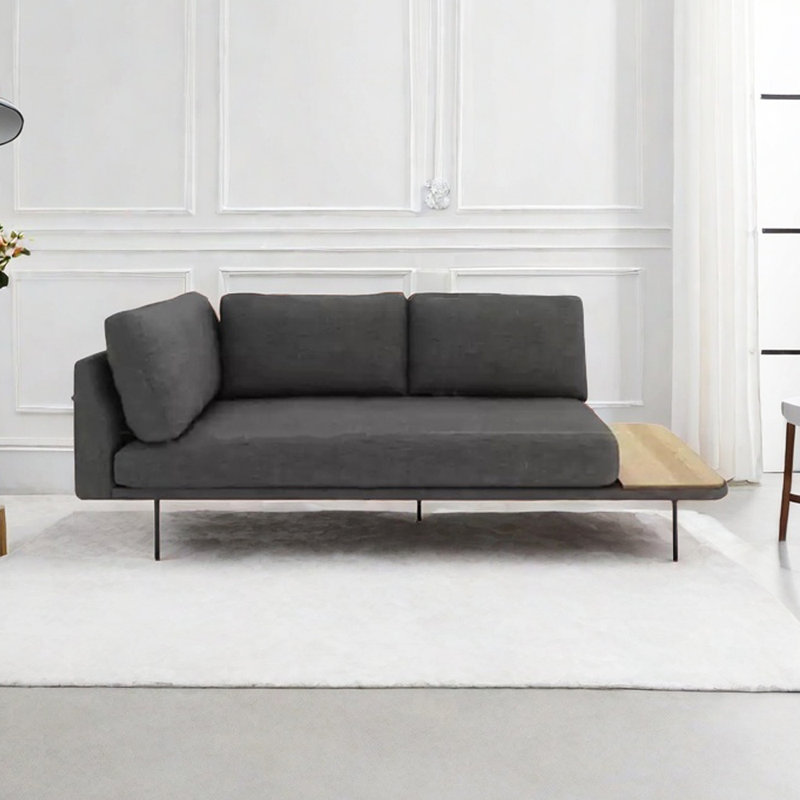 Medon, Orienté à gauche (vu de face), Mélange de coton gris foncé / mélange de lin