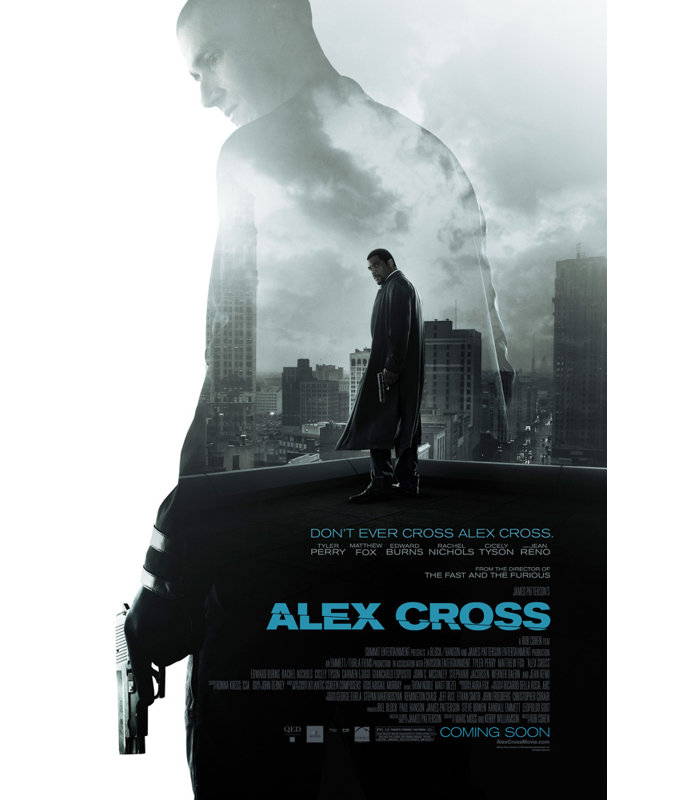Alex Cross, 24" H x 16" W