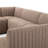 Camille Dining Banquette U Shape 119.5"-Crypton Nomad Taupe-444515736-443287491