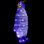 Décoration de Noël lumineuse de pingouin en acrylique de qualité commerciale
