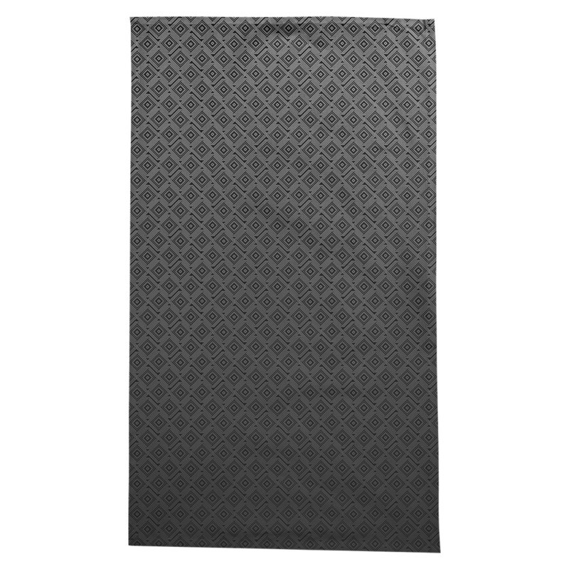 Nappe à labyrinthe carrée Leffel, Dégradé noir
