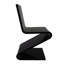 Fauteuil Z Iris en noir