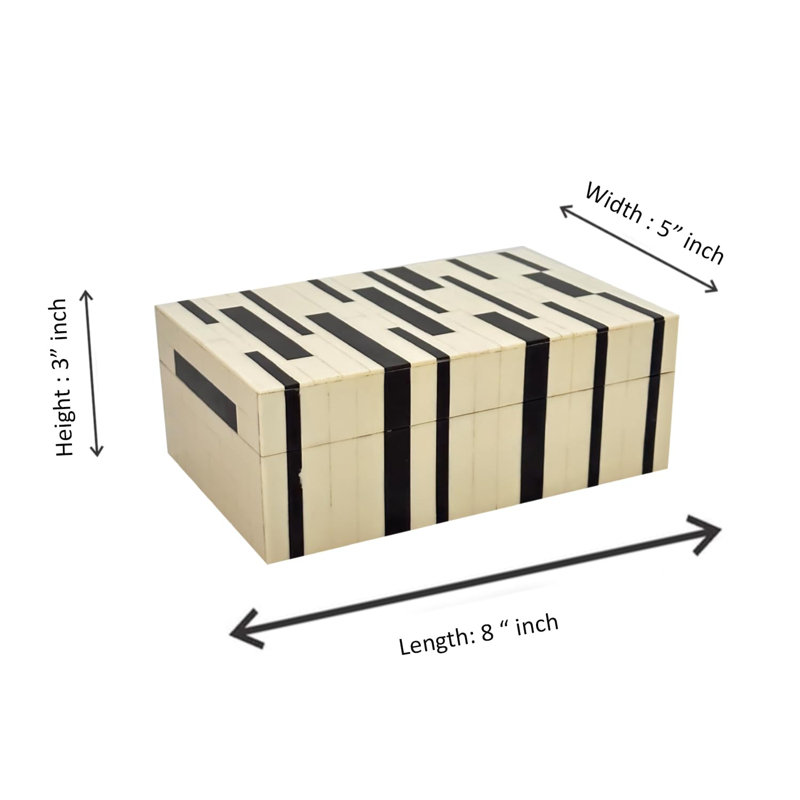 Wooden Box Ikigai ( Black Design)
