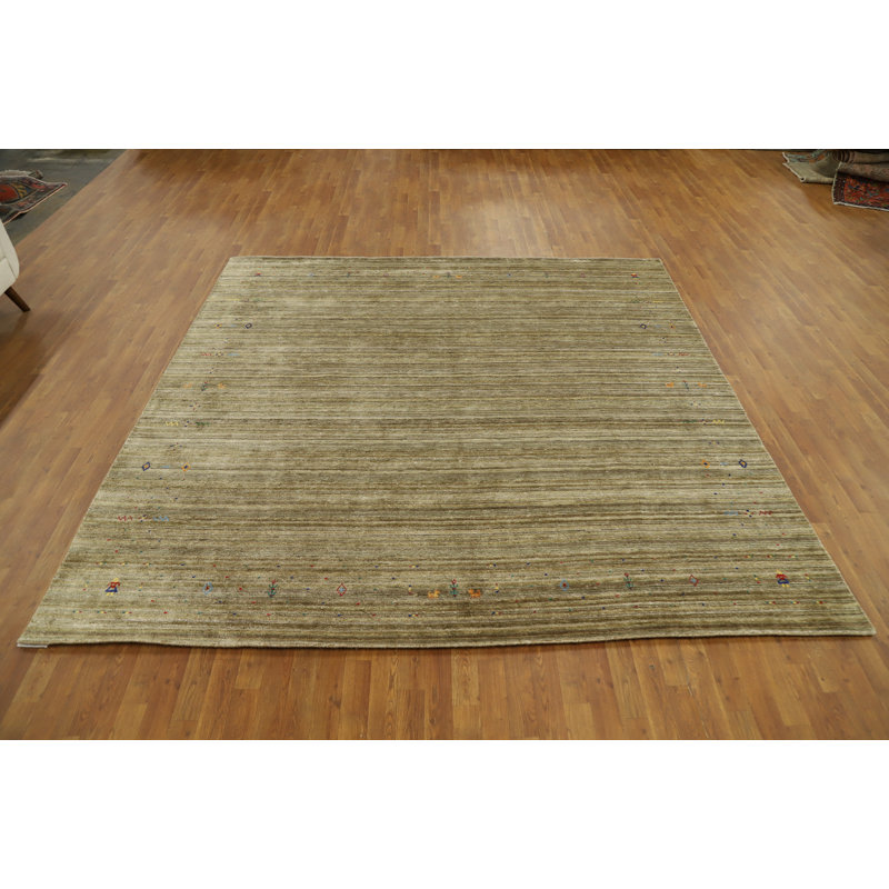 Handmade Gabbeh Style Square Area Rug 9x9