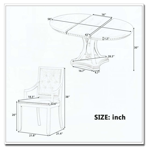 Dimensions du produit