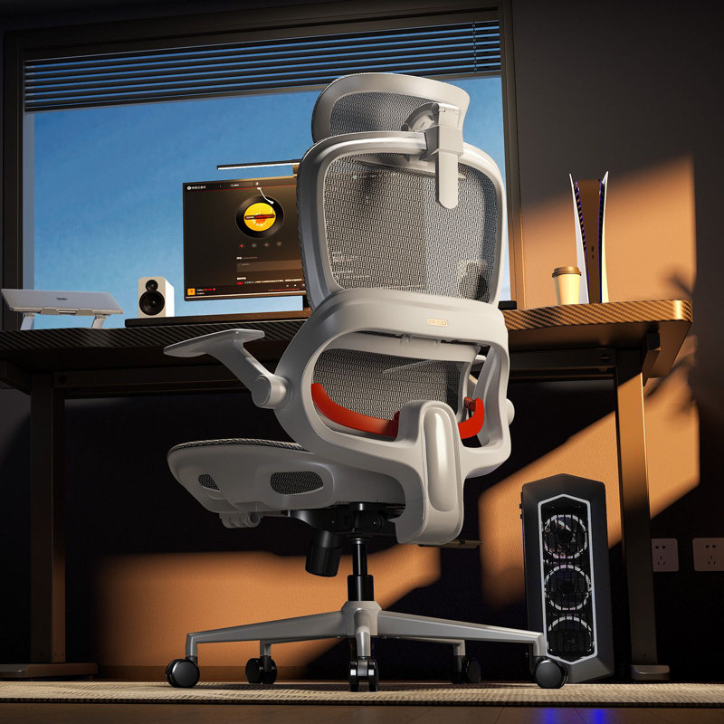 Office Chair with Headrest