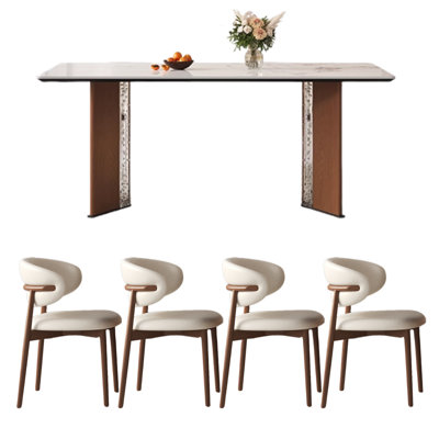 Table en bois de frêne de qualité supérieure