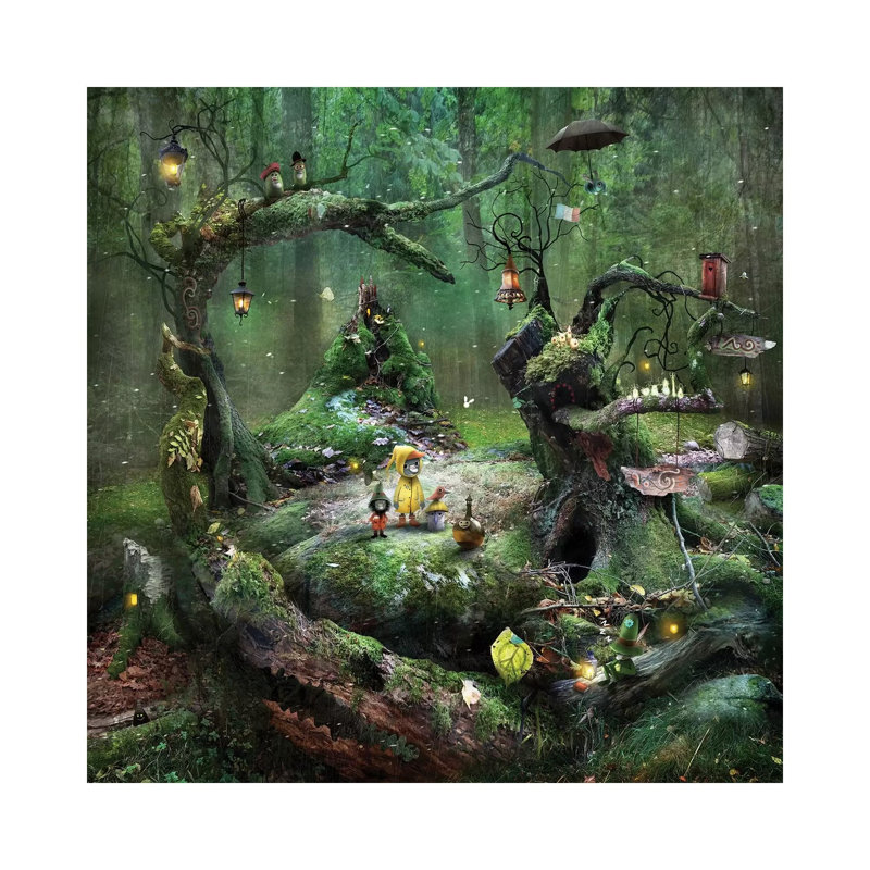 Gnarly Moss Periphery by Alexander Jansson - Wrapped Canvas Print, 30.48 cm H x 30.48 cm W
