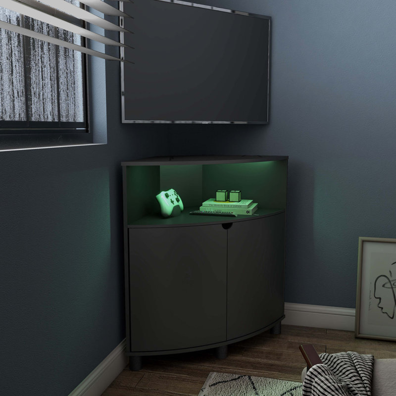 Armoire d'appoint Beuthel, Noir