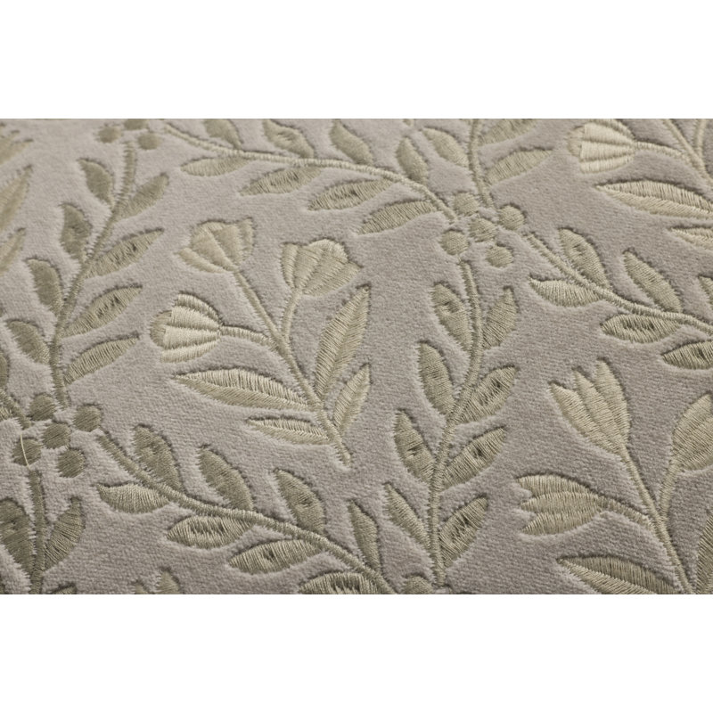 Coussin décoratif Magnolia Home par Joanna Gaines x Loloi Adelina, 13'' x 21'' Cover Only, Grey