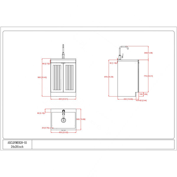 Dimensions du produit