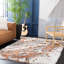Tapis gris / rouille Wojtowicz-612847940