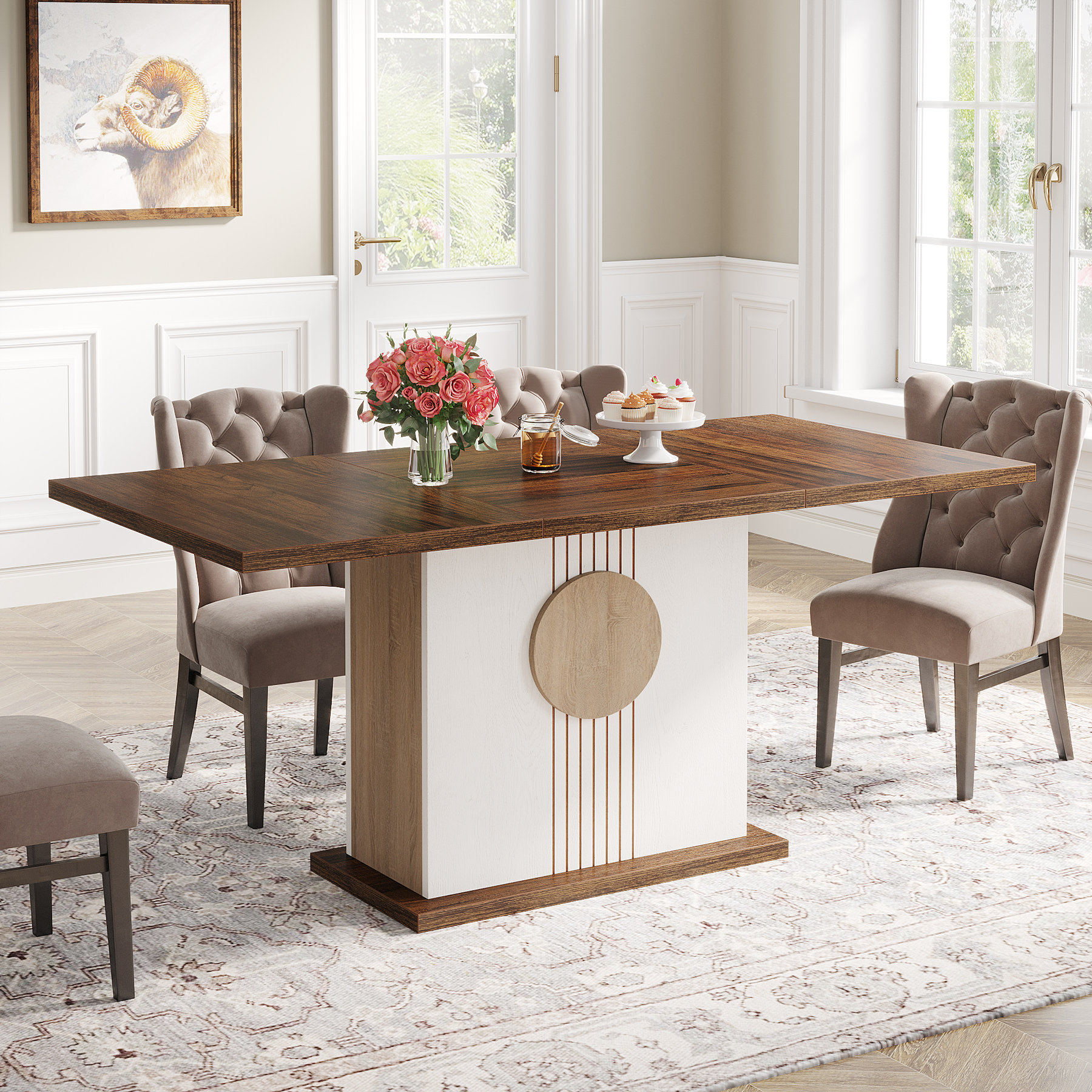 Ebern Designs Walthourville Rectangular 31.49'' L x 55.12'' W & Reviews ...