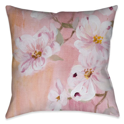 Coussin décoratif rose
