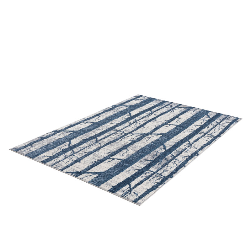 Abani Striped Indoor Rug, Rectangle 4' x 6'
