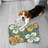 Tropical Prints - 1 Piece Bone Shape Feeding Mat-101634660
