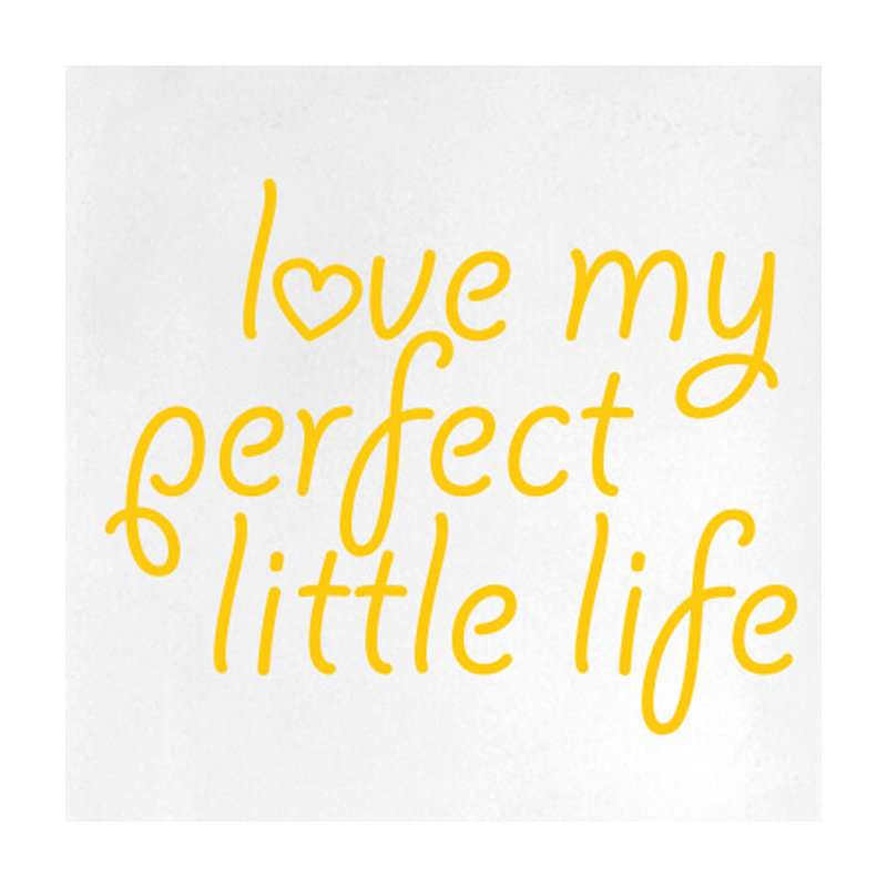 Wall Decal, Dark Yellow