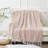 Chain Tweed Decorative Lightweight Knitted Throw-360594357
