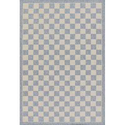 Erin Gates by Momeni Saybrook Check Indoor / Outdoor Area Rug