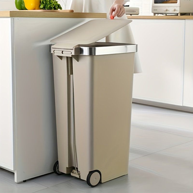 Kitchen Trash Can Plastic Kitchen Trash Can