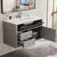 Meuble-lavabo mural 36 po avec 2 tiroirs-1687339836
