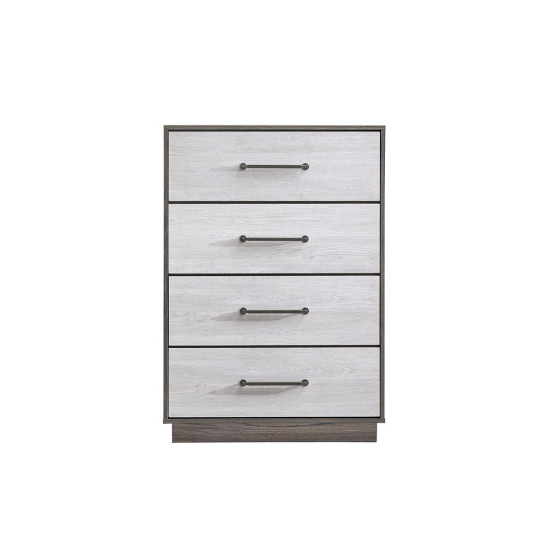 Coffre Aberdeen G02500-CH, gris / chêne