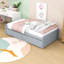 Lit plateforme simple avec rangement-1148976025
