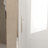 33-32 "x 72" Bifold Shower Door, 1/4"(6mm) Tempered Glass, Chrome Aluminum Frame, Explosion Proof Film-125501991