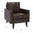 Faux Leather Armchair-1823785861