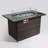 Outdoor Fire Pit Table, Propane Fire Table With Ceramic Tabletop