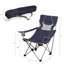Chaise de camping pliante d'extérieur avec sac de transport-11852335