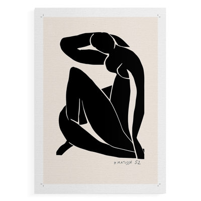 Matisse CCVII, reproduction encadrée - reproduction de toile seulement - NON-CADRE