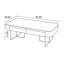 Table basse rectangulaire en bois manufacturé blanc mat et bois manufacturé-60776902-60776903